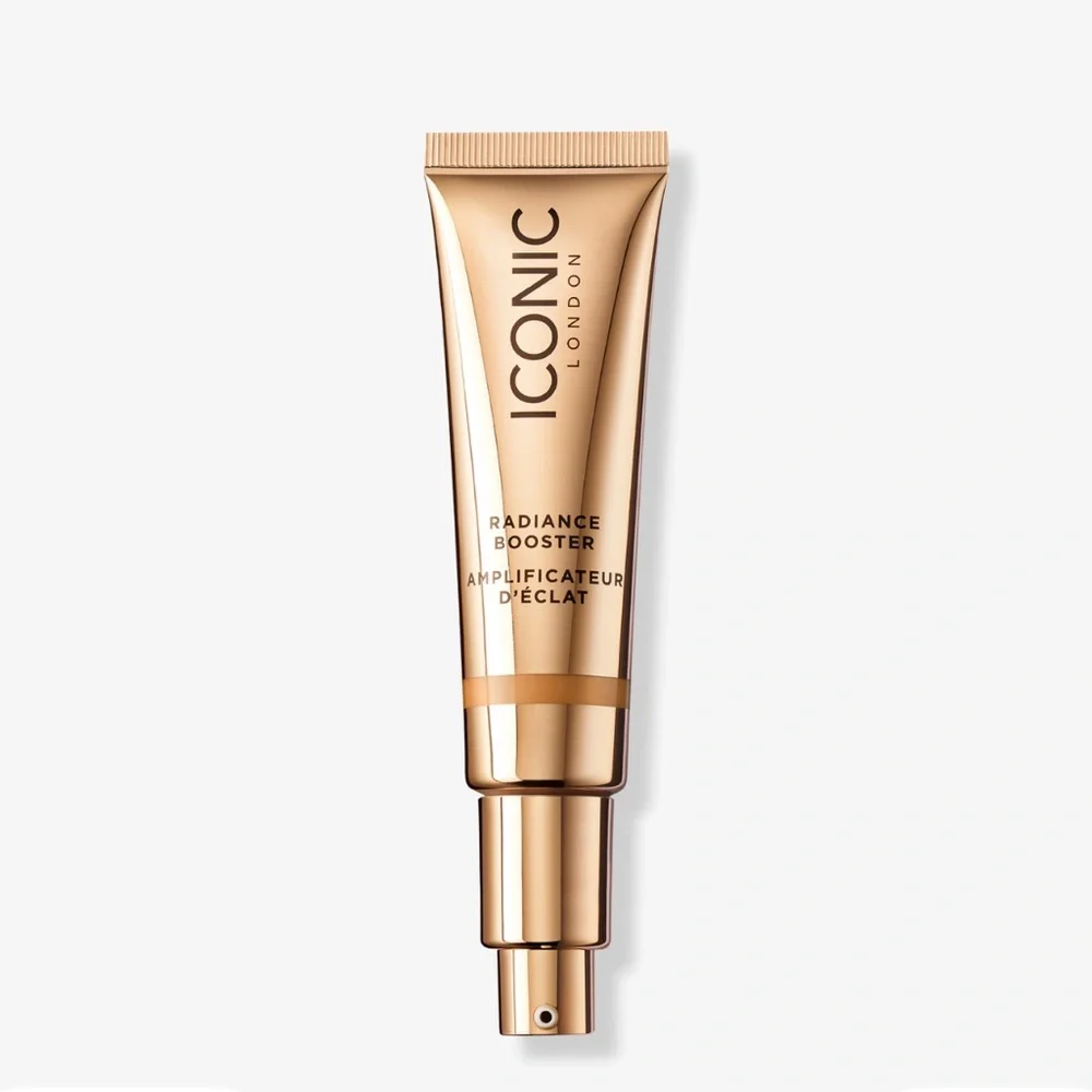 Iconic London Radiance Booster Dewy Tinted Moisturizer shade TAN GLOW NIB